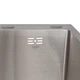 Мийка для кухні інтегрована Lidz Handmade H6350L крило ліворуч (LDH6350BRUL45588) Brushed Steel 3,0/1,0 мм - зображення 4