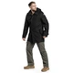 Куртка Brandit BW Парка Flag - Black L - изображение 5