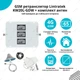 GSM репитер усилитель Lintratek KW20L-GDW 900/1800/2100 МГц + комплект антенн - изображение 1