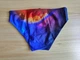 Чоловічі плавки бріфи Arena Swim Briefs Placement Navy-Mango Multi USA 34 Синій/Різнокольоровий - зображення 6