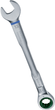 Набір ключів комбінованих з тріскачкою Bosch 8-19 мм CrV 8 шт (1600A027PS) - зображення 7