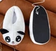 Тапочки Кігурумі іграшки Kigurumi Панда Плюшеві Чоловічі Білий з чорним 36-41 (М753080) - зображення 5