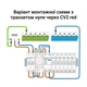 Однофазне реле напруги 50A (max 60A) 11000BA з контролем струму [4820120222603] CV2-50 ZUBR - зображення 3