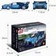 Конструктор Спортивна машина Bugatti на 336 деталей, синя - зображення 3