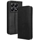 Чехол-книжка Deexe Retro Style для Xiaomi 14T - Black - изображение 1