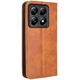 Чохол-книжка Deexe Retro Style для Xiaomi 14T - Brown - зображення 6