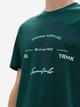 Футболка хлопковая длинная мужская Tom Tailor 1037735-10834 XL Зеленая с принтом (4068127368607) - изображение 5