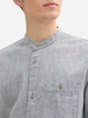 Рубашка хлопковая мужская Tom Tailor 1042539-36059 L Голубая (4068127325600) - изображение 4