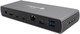 Док-станція i-Tec Thunderbolt 4 - Thunderbolt 4 x2, USB 3.1 Gen2 x4, HDMI, RJ-45, SD, 3.5 mm, PD Black (TB4DUALDOCKPD) - зображення 2