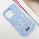 Протиударний TPU чохол Bling World Rock Diamond для Apple iPhone 16 Pro (6.3") Блакитний - зображення 2