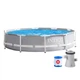 Круглый каркасный бассейн Intex 26702 Metal Frame Pool (305х76 см) - изображение 1