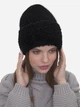 Шапка женская Malisa Божена 15-1612-922 54-58 Черная - изображение 2