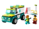 Конструктор Лего Сіті Швидка допомога та сноубордист Lego City 60403 - зображення 3