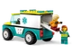 Конструктор Лего Сіті Швидка допомога та сноубордист Lego City 60403 - зображення 4