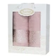 Набор полотенец Gulcan Cotton - Flower Ornament Pink 50*90+70*140 - изображение 1