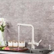 Смеситель для кухни Frap F4352-24 на две воды - изображение 3