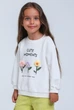 Свитшот Escabel Kids 104 см Белый (2125000857046) - изображение 1