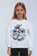 Свитшот Escabel Kids 110 см Белый (2125000857077) - изображение 1