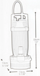 Занурювальний насос Crown CT35117 - зображення 4
