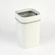 Мусорное ведро без крышки MVM BIN-25 15L WHITE/GRAY - изображение 1