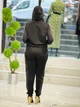 Женский спортивный костюм со стразами VEDIKA FASHION, Турция 58 Черный с серебристым - изображение 7