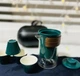 Чайний набір портативний Travel Tea Set для китайської чайної церемонії, дорожній, з сумкою, Зелений - зображення 2
