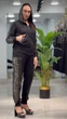 Женский спортивный костюм со стразами VEDIKA FASHION, Турция 52 Серый с серебристым - изображение 7
