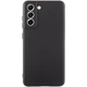 Чохол TPU GETMAN Liquid Silk Full Camera для Samsung Galaxy S21 FE Чорний / Black - зображення 1