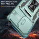 Ударопрочный чехол Camshield Army Ring для Xiaomi Redmi 13C / Poco C65 Зеленый / Light Green Без бренда - изображение 2