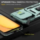 Ударопрочный чехол Camshield Army Ring для Xiaomi Redmi 13C / Poco C65 Зеленый / Light Green Без бренда - изображение 3