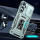 Удароміцний чохол Camshield Army Ring Samsung Galaxy A35 / A55 Зелений / Light Green Без бренду - зображення 2
