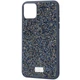 TPU чохол Bling World Rock Diamond Apple iPhone 16 Pro (6.3") Синій Без бренду - зображення 1