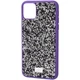 TPU чохол Bling World Rock Diamond для Apple iPhone 16 Pro Max (6.9") Фіолетовий Без бренду - зображення 1
