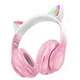 Навушники Hoco W42 Cat ears BT headphones Біло-рожевий - зображення 2