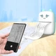 Портативный детский мини принтер термопринтер TOPA Mini printer с термопечатью Голубой - изображение 6