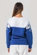 Жіночий новорічний світшот сніжинка XXL | 52-54 UKRS-8837 UkrGlamour - изображение 3