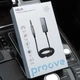 Автомобільний Аудіо Bluetooth Адаптер Proove Helix Metal Gray - зображення 3