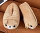 Тапочки кигуруми игрушки Детские для мальчика Kigurumi Мишка Тэдди Теплые Тканевые Бежевый 35-41 (Х302345) - изображение 3