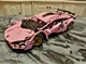 Конструктор Technic Lamborghini Sian 1280 деталей рожева - зображення 2