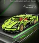 Конструктор Technic Lamborghini 452 деталі зелена - зображення 1