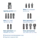 Набор инструментов GoodYear 1/2'', 1/4'', 110 предметов (GY002110) - изображение 10