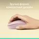 Мышка Logitech M196 Bluetooth Rose (910-007461) - изображение 3