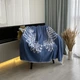 Плед SoundSleep Wings хлопковый 140х200 см синий (653590756125) - изображение 7