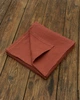 Салфетка SoundSleep Linen Style льняная 25х25 см кирпичная (653590755012) - изображение 2