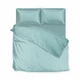 Комплект постільної білизни SoundSleep Silken сатин Полуторний 160х215 см м'ятний (2800004482103) - зображення 1