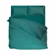 Комплект постільної білизни SoundSleep Silken сатин Полуторний 160х215 см смарагдовий (2800004482257) - зображення 1