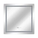 Дзеркало Qtap Mideya 800x800 з LED-підсвічуванням Touch, з антизапотіванням, димером, рег. яскравості QT2078NCF8080W - зображення 3