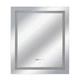 Зеркало Qtap Mideya 700x800 с LED-подсветкой Touch, с антизапотеванием, с часами, диммером яркости QT2078DCF7080W - изображение 3
