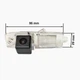 Штатная камера заднего вида Prime-X CA-9815 Toyota Highlander II 2007-2014 /Prius NHW20 - изображение 11