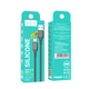 Кабель HOCO X101 Assistant silicone charging data cable Type-C Black (6942007604079) - зображення 2